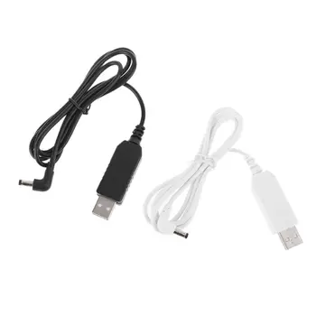 M2EC Evrensel 90 Derece USB 5V için 12V 4.0x1.7mm Güç uzatma kablosu için Tmall Akıllı Hoparlör Echo Dot 3rd Yönlendirici LED Şerit 1m